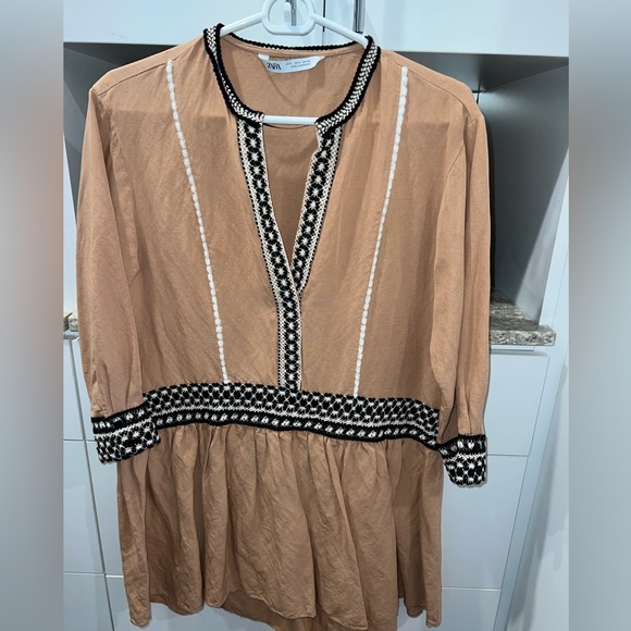 Zara mini dress/cover up - Picture 1 of 2
